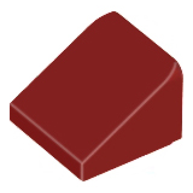 Dakpan 30° 1x1x2/3 Dark Red